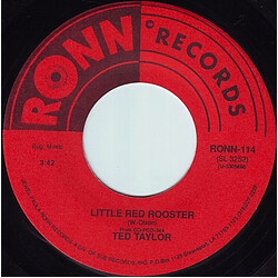 Ted Taylor Little Red Rooster / Stay Away From My Baby USED VINYL 7INCH SINGLE