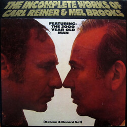 Carl Reiner & Mel Brooks The Incomplete Works Of Carl Reiner & Mel Brooks Vinyl 3 LP Box Set USED
