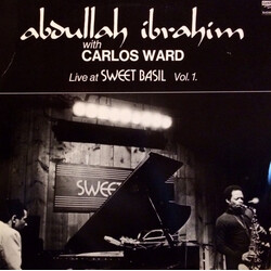 Abdullah Ibrahim / Carlos Ward Live At Sweet Basil Vol. 1. Vinyl LP USED