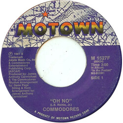 Commodores Oh No / Lovin' You USED VINYL 7INCH 45 RPM