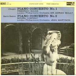 Friedrich Gulda / Sir Adrian Boult / Dame Moura Lympany / Jean Martinon / London Philharmonic Orchestra / Frédéric Chopin / Camille Saint-Saëns Piano 