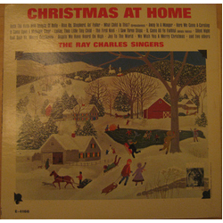 The Ray Charles Singers Christmas At Home Vinyl LP USED
