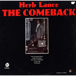 Herb Lance The Comeback Vinyl LP USED