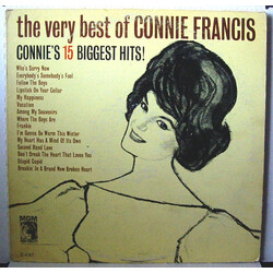 Connie Francis The Very Best Of Connie Francis Vinyl LP USED