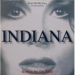 Indiana (6) Tears On My Face (I Can See The Rain) VINYL 12" USED