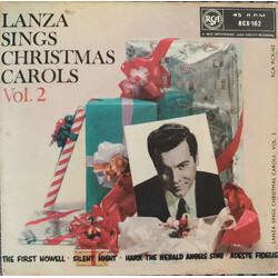 Mario Lanza Lanza Sings Christmas Carols Vol.2 USED VINYL 7INCH 45 RPM EP