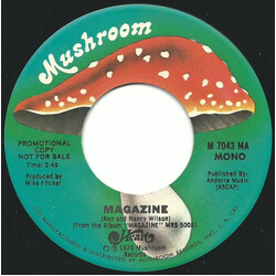 Heart Magazine USED VINYL 7INCH 45 RPM PROMO STEREO MONO