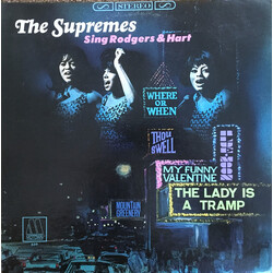 The Supremes The Supremes Sing Rodgers & Hart Vinyl LP USED