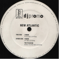 New Atlantic I Know USED VINYL 12INCH 45 RPM PROMO