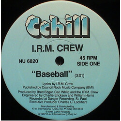 I.R.M. Crew Baseball USED VINYL 12INCH 45 RPM