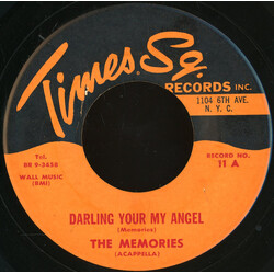 The Memories Darling Your My Angel / Will I USED VINYL 7INCH 45 RPM