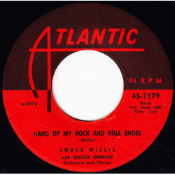Chuck Willis Hang Up My Rock And Roll Shoes / What Am I Living For USED VINYL 7INCH 45 RPM SINGLE MONO