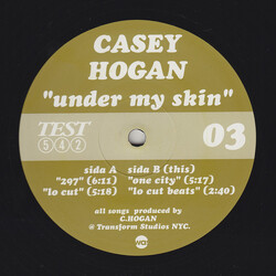 Casey Hogan Under My Skin VINYL 12" USED