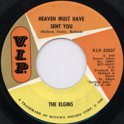 The Elgins Heaven Must Have Sent You / Stay In My Lonely Arms USED VINYL 7INCH 45 RPM SINGLE MONO