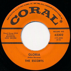 The Escorts (10) Gloria USED VINYL 7INCH 45 RPM REISSUE