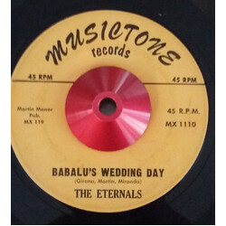 The Eternals (3) Babalu's Wedding Day / My Girl USED VINYL 7INCH 45 RPM