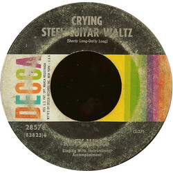 Kitty Wells Crying Steel Guitar Waltz USED VINYL 7INCH 45 RPM REISSUE