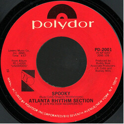 Atlanta Rhythm Section Spooky / It's Only Music USED VINYL 7INCH 45 RPM SINGLE STYRENE