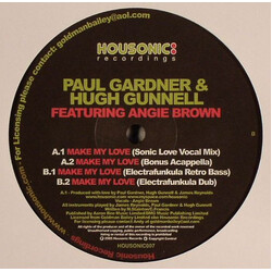 Paul Gardner / Hugh Gunnell / Angie Brown Make My Love USED VINYL 12INCH