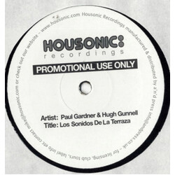 Paul Gardner / Hugh Gunnell Los Sonidos De La Terraza USED VINYL 12INCH PROMO SINGLE SIDED
