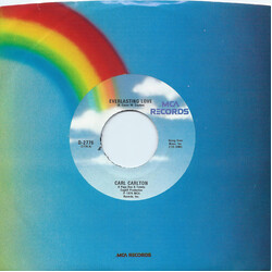 Carl Carlton Everlasting Love USED VINYL 7INCH 45 RPM SINGLE REISSUE