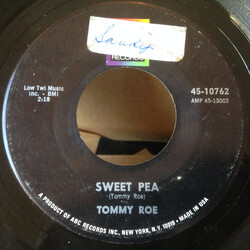 Tommy Roe Sweet Pea / Much More Love USED VINYL 7INCH 45 RPM SINGLE
