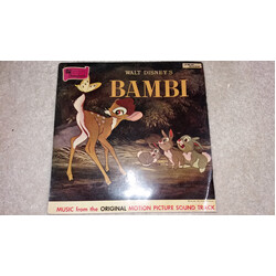 Frank Churchill walt disneys bambi USED VINYL 7INCH 33 S RPM 45 RPM EP STEREO