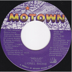 Lionel Richie Hello USED VINYL 7INCH 45 RPM SINGLE