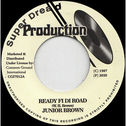 Junior W. Brown Ready Fi Di Road USED VINYL 7INCH 45 RPM REISSUE