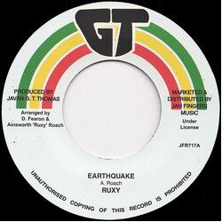 Ruxy Earthquake USED VINYL 7INCH 45 RPM REISSUE
