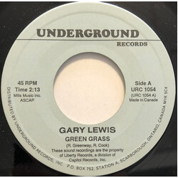 Gary Lewis Green Grass / Sure Gonna Miss Her USED VINYL 7INCH 45 RPM SINGLE REISSUE