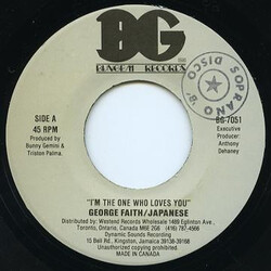 George Faith / Japanese I'm The One Who Loves You Vinyl 7" USED