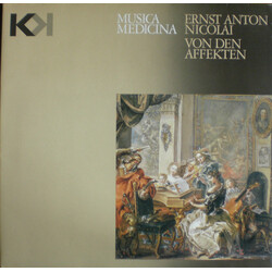 Ernst Anton Nicolai / Collegium Aureum Von Den Affekten - Musica Medicina Vinyl LP USED