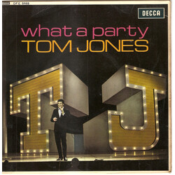 Tom Jones What A Party USED VINYL 7INCH 45 RPM EP