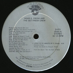 Doug E. Fresh And The Get Fresh Crew Lovin' Ev'ry Minute Of It VINYL 12" USED