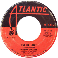 Wilson Pickett I'm In Love / Stag-O-Lee USED VINYL 7INCH 45 RPM SINGLE