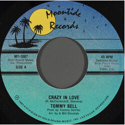 Tommy Bell (3) Crazy In Love USED VINYL 7INCH 45 RPM