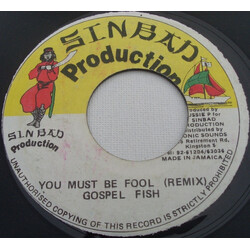 Gospel Fish You Must Be Fool USED VINYL 7INCH