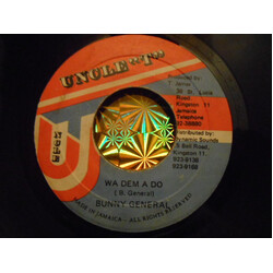 Bunny General Wa Dem A Do USED VINYL 7INCH 45 RPM SINGLE STEREO