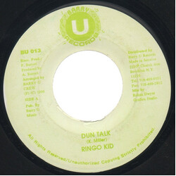 Ringo Kid Dun Talk USED VINYL 7INCH 45 RPM
