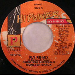 Monster Shack Crew Fly Re-Mix USED VINYL 7INCH 45 RPM