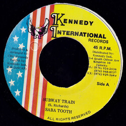 Saba Tooth Subway Train USED VINYL 7INCH 45 RPM