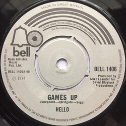Hello Games Up USED VINYL 7INCH 45 RPM