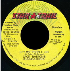 Jack Radics / Kulcha Knox Let My People Go USED VINYL 7INCH 45 RPM