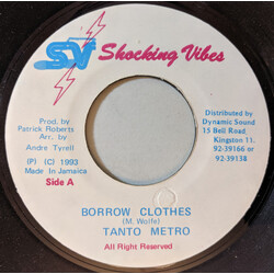 Tanto Metro Borrow Clothes USED VINYL 7INCH 45 RPM SINGLE