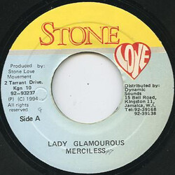 Merciless Lady Glamourous USED VINYL 7INCH 45 RPM SINGLE
