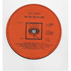 Lefty Frizzell The Sad Side Of Love Vinyl LP USED