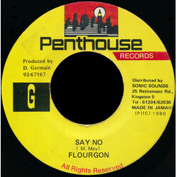 Flourgon Say No USED VINYL 7INCH 45 RPM