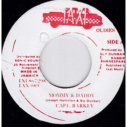 Captain Barkey Mommy & Daddy USED VINYL 7INCH 45 RPM