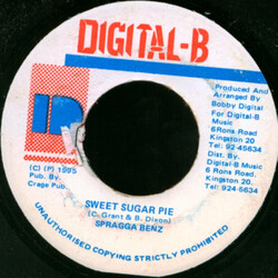Spragga Benz Sweet Sugar Pie USED VINYL 7INCH 45 RPM